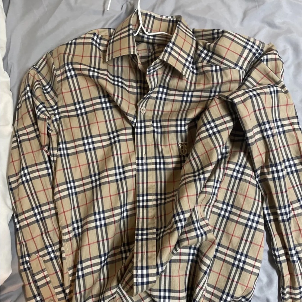 Burberry long sleeve button up